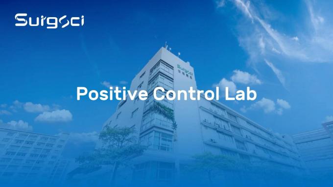 에 대한 최신 회사 뉴스 포지티브 제어 실험실 | 복강경 투관침 공장 | 수르크타 0