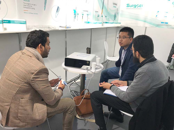 CE 인증 12mm 해슨형 일회용 복강경 수술용 트로카 Surgsci Medical 8