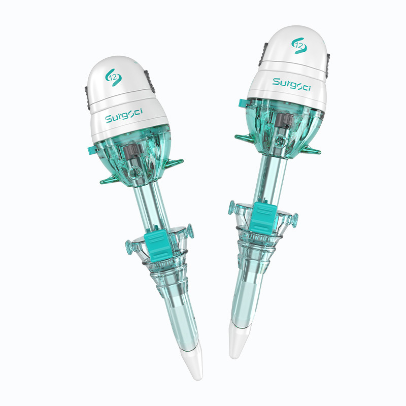 CE 인증 12mm 해슨형 일회용 복강경 수술용 트로카 Surgsci Medical
