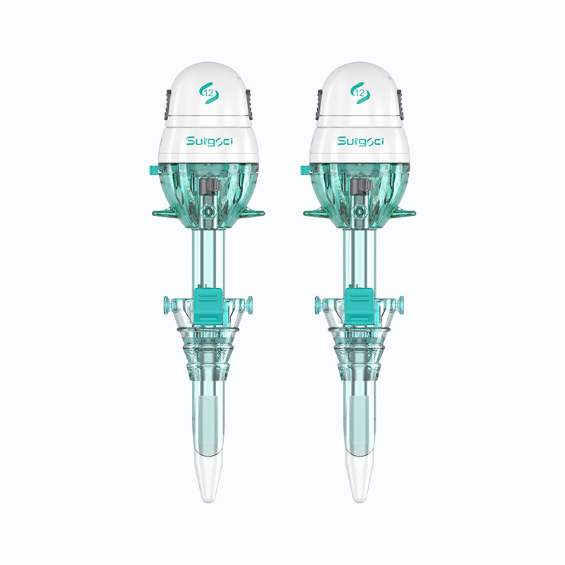 라파로스코피 하슨 타입 트로카 둔 끝 트로카 일회용 12mm 하슨 트로카